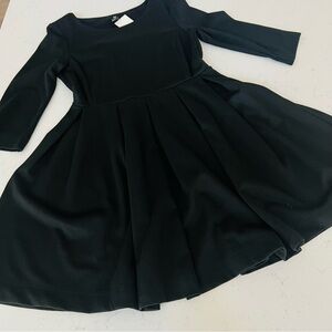 H&M stretchy ponte fabric dress with full skirt